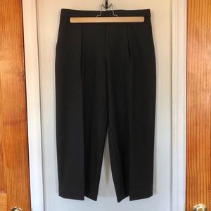 Club Monaco Cropped Wide Leg Wool Pants Size 0